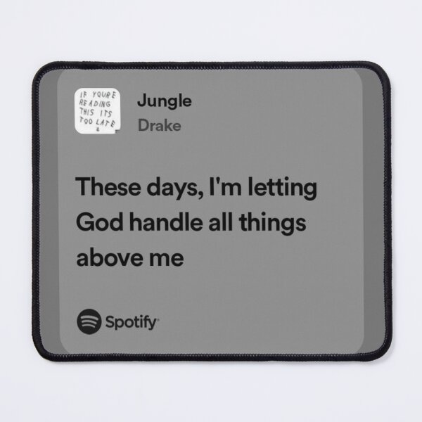 Item preview, drake Spotify design designed and sold by CaveAbdul.