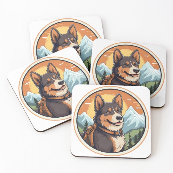 Item preview, Mountain Canine Adventurer - Explore Nature with Your Dog designed and sold by ObjCrea123.