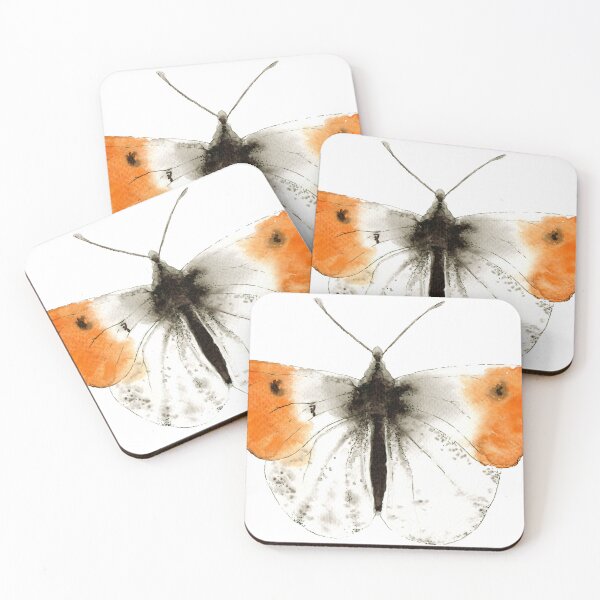 Item preview, Butterfly Anthocharis Cardamines designed and sold by ArtPlusJournal.