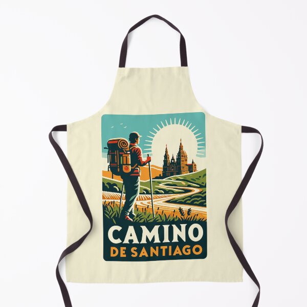 Item preview, Camino de Santiago - Shirt, Hat, Button, Art Print, Hoodie, Pin, Sticker, etc designed and sold by cloudhiker.