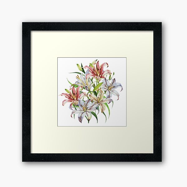 Item preview, Graceful Lilies designed and sold by Blink Art Studio.