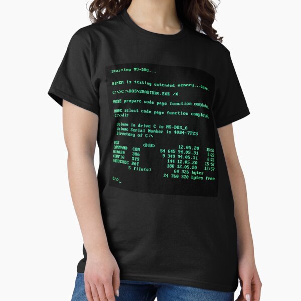 Item preview, MS-Dos designed and sold by seriZed.