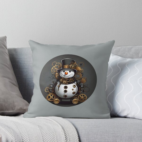 Item preview,  Steampunk Snowman Vintage Retro Style designed and sold by MusesWhispers.
