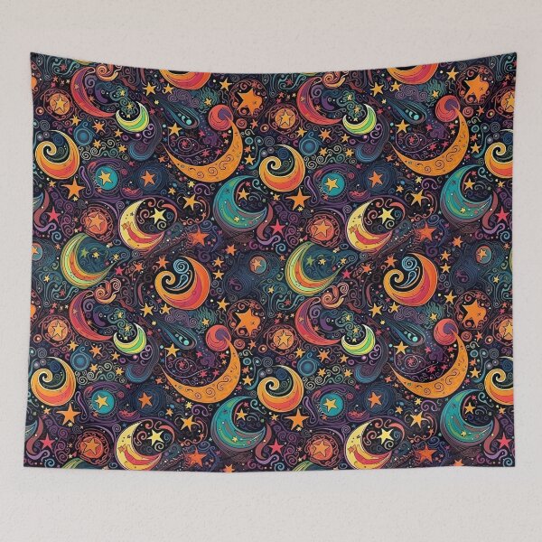 Item preview, Moons In Outer Space designed and sold by Meliafroggy.