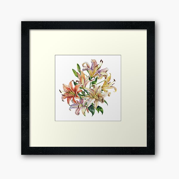 Item preview, Graceful Lilies designed and sold by Blink Art Studio.