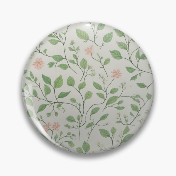 Item preview, Beautiful Leaves and pink flowers Pattern designed and sold by Yabi101.