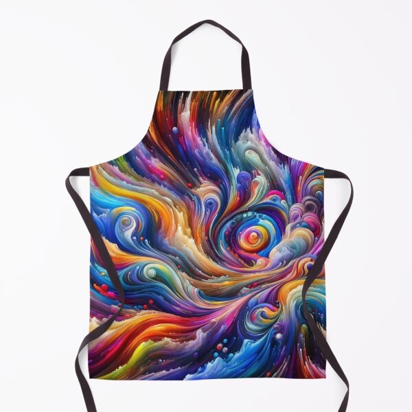 Item preview, Visual Harmony: Psychedelic Tide of Saturated Colors designed and sold by masquetea.