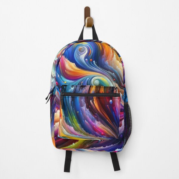 Item preview, Visual Harmony: Psychedelic Tide of Saturated Colors designed and sold by masquetea.