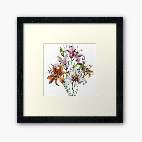 Item preview, Graceful Lilies designed and sold by Blink Art Studio.