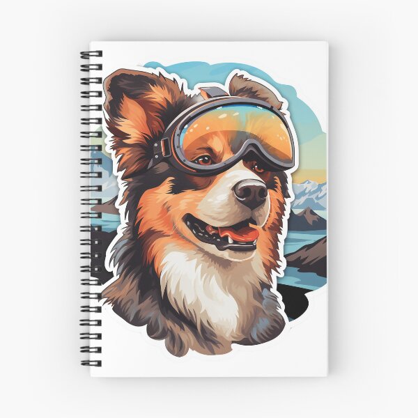 Item preview, Summit Canine Pilot - Aviator Glasses Joy Altitude Shepherd Art designed and sold by ObjCrea123.