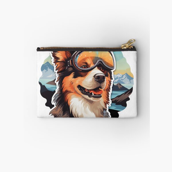 Item preview, Summit Canine Pilot - Aviator Glasses Joy Altitude Shepherd Art designed and sold by ObjCrea123.