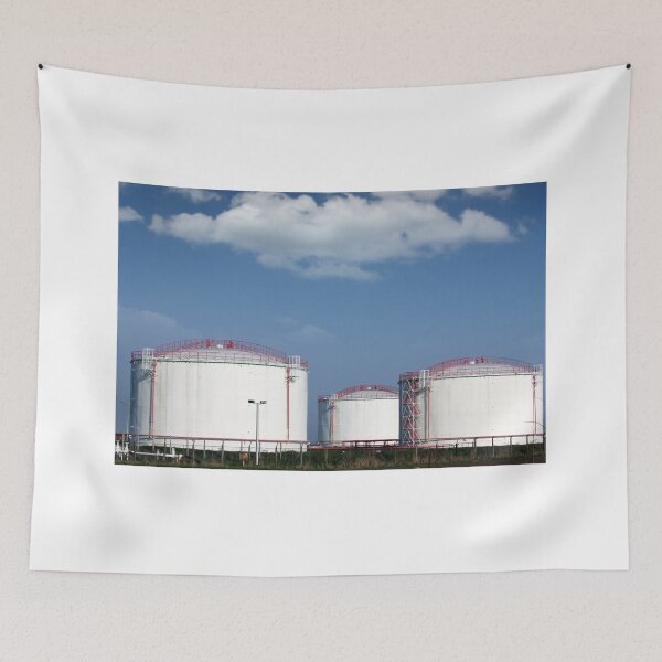 Item preview, oil industry refinery tanks on field  designed and sold by goceris.