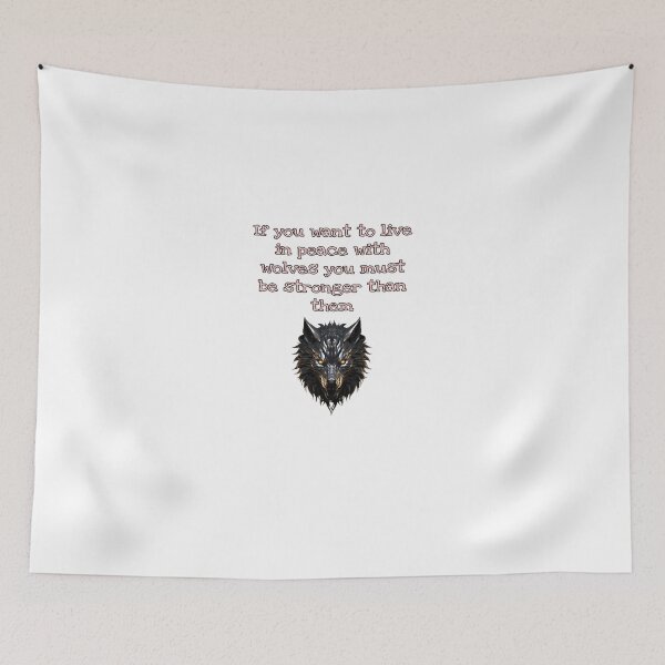 Item preview, Among the Wolves The Strength of Peace designed and sold by Nardaz.