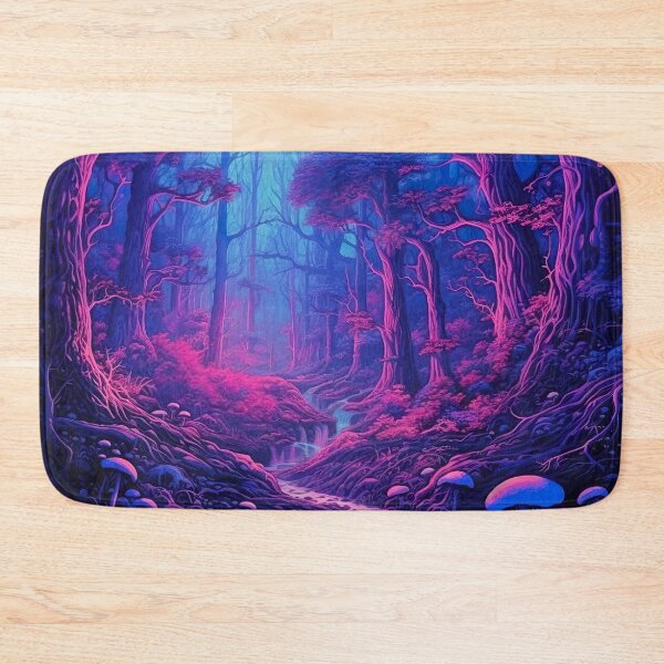 Item preview, Blacklight Style Dark Fantasy Forest designed and sold by Matt's Artificial Nature.