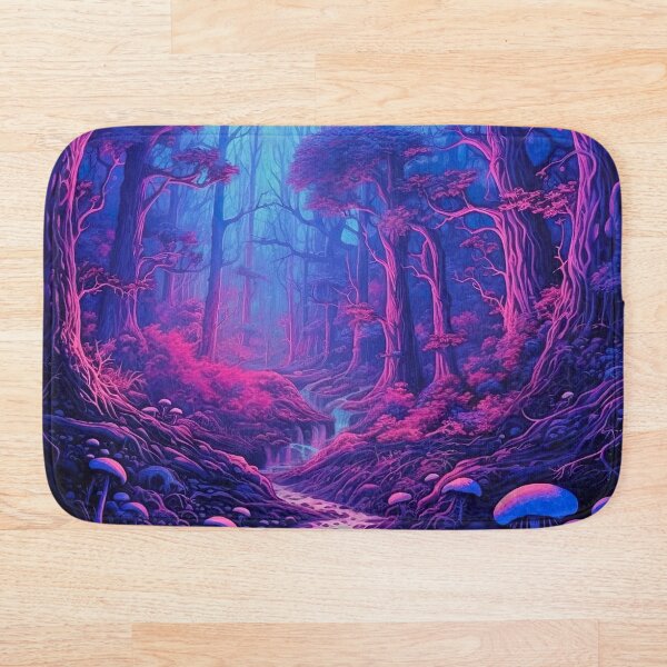 Item preview, Blacklight Style Dark Fantasy Forest designed and sold by Matt's Artificial Nature.