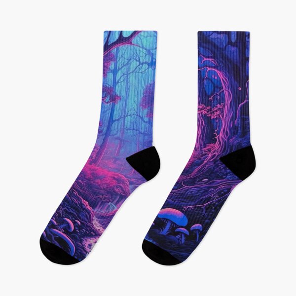 Item preview, Blacklight Style Dark Fantasy Forest designed and sold by Matt's Artificial Nature.