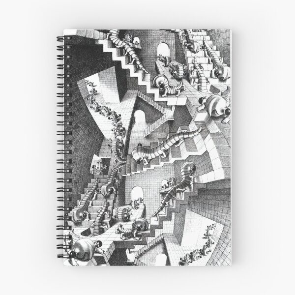 Item preview, maurits cornelis escher, m c escher paintings, m c escher artwork designed and sold by marti-oryo.