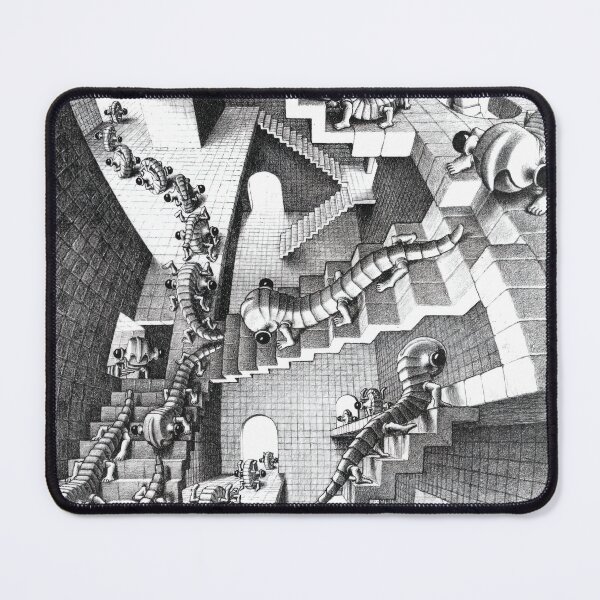 Item preview, maurits cornelis escher, m c escher paintings, m c escher artwork designed and sold by marti-oryo.