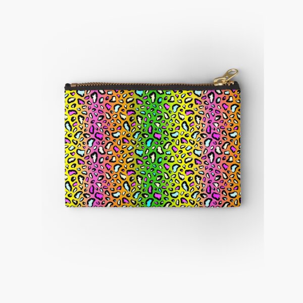 Item preview, Pastel seamless rainbow leopard  pattern designed and sold by RubyCollection.