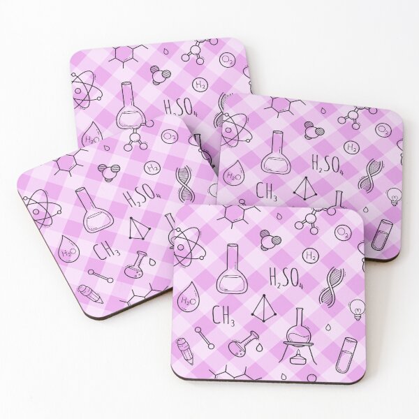 Item preview, Science Icons Plaid Seamless Pattern: A Modern Classic Design designed and sold by OrangeMG.