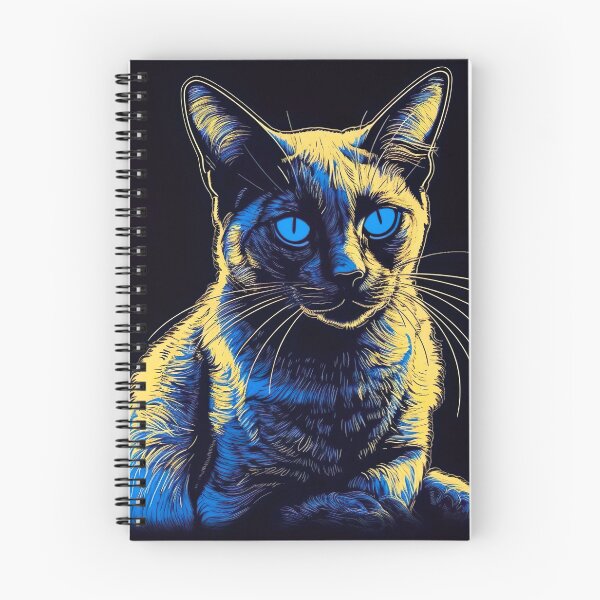 Item preview, Blacklight Style siamese cat designed and sold by Matt's Artificial Nature.