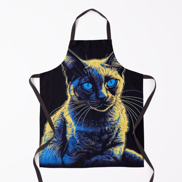 Item preview, Blacklight Style siamese cat designed and sold by Matt's Artificial Nature.
