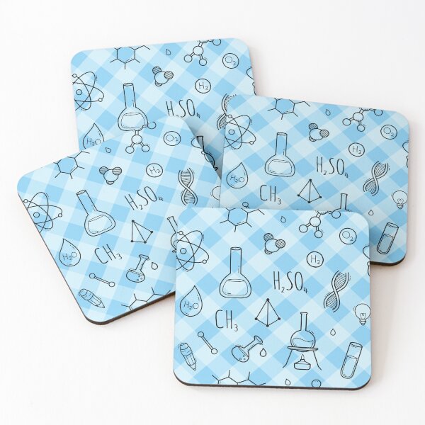 Item preview, Science Icons Plaid Seamless Pattern: A Modern Classic Design designed and sold by OrangeMG.