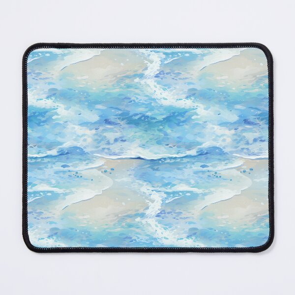 Item preview, Monet's Dream: Ethereal Blues and Surrealist Sand Impressions designed and sold by polonuim210.