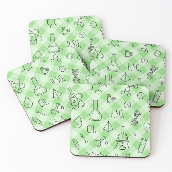 Item preview, Science Icons Plaid Seamless Pattern: A Modern Classic Design designed and sold by OrangeMG.