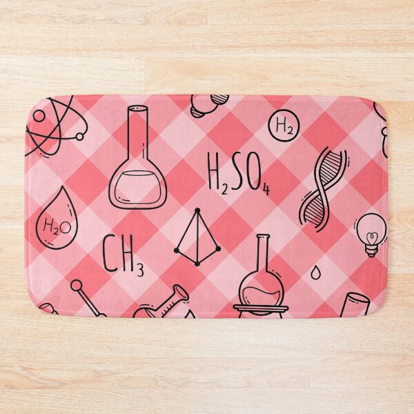 Item preview, Science Icons Plaid Seamless Pattern: A Modern Classic Design designed and sold by OrangeMG.
