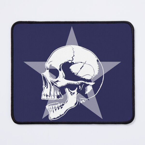 Item preview, A skull in front of a star. designed and sold by KoandZo.