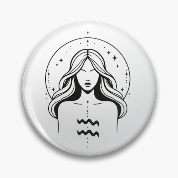Item preview, Celestial Minimalist Aquarius Sign designed and sold by Goondzik.