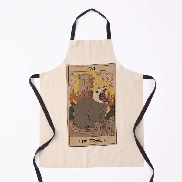 Item preview, The Tower - Possum Tarot designed and sold by Thiago Corrêa.
