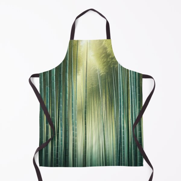 Item preview, Green Tranquility: High Resolution Pattern of a Bamboo Forest designed and sold by masquetea.