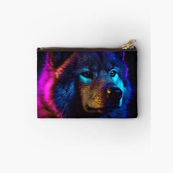 Item preview, Blacklight Style Akita designed and sold by Matt's Artificial Nature.