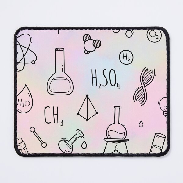 Item preview, Science Icons Plaid Seamless Pattern: A Modern Classic Design designed and sold by OrangeMG.