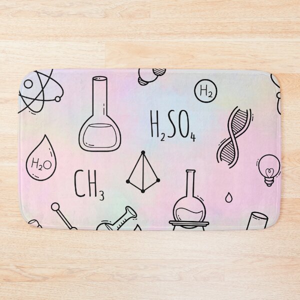 Item preview, Science Icons Plaid Seamless Pattern: A Modern Classic Design designed and sold by OrangeMG.