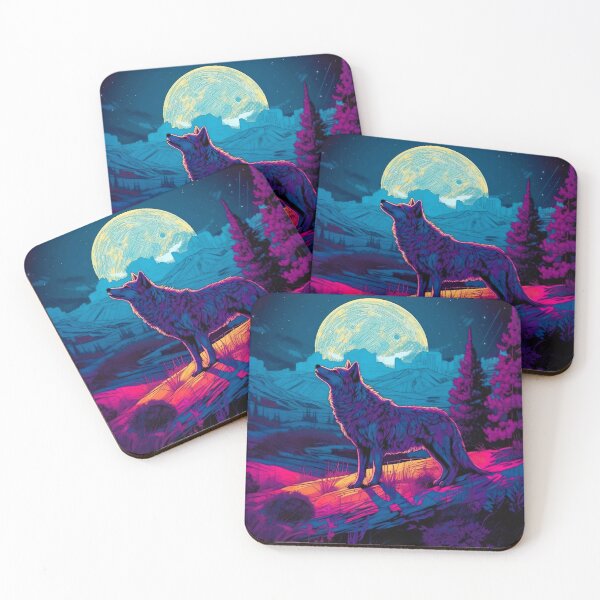 Item preview, Blacklight Style Wolf designed and sold by Matt's Artificial Nature.