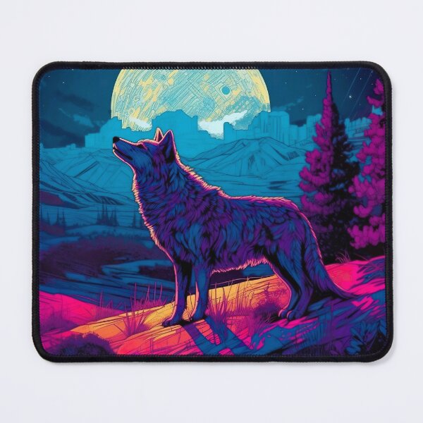 Item preview, Blacklight Style Wolf designed and sold by Matt's Artificial Nature.