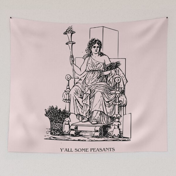 Item preview, Funny quote Goddess Demeter Ceres Greek Roman mythology designed and sold by TheLocoShop.
