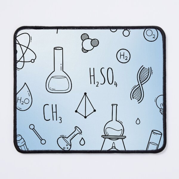 Item preview, Science Icons Plaid Seamless Pattern: A Modern Classic Design designed and sold by OrangeMG.