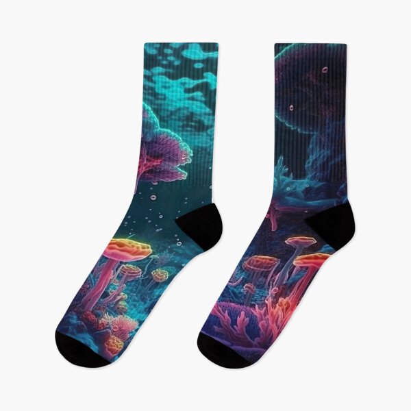 Item preview, Blacklight Style Underwater Scene designed and sold by Matt's Artificial Nature.