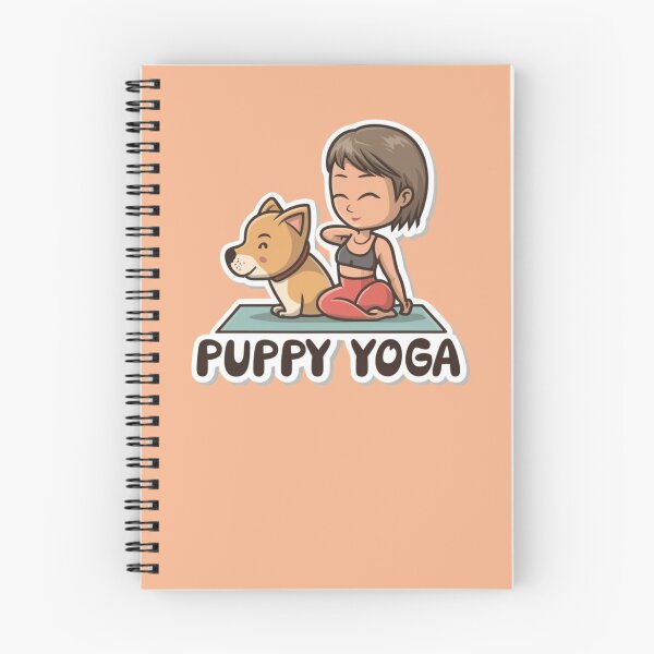 Item preview, Yoga, puppy yoga, dog yoga designed and sold by IgErSTYLE.