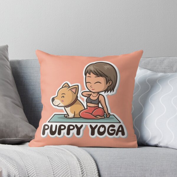 Item preview, Yoga, puppy yoga, dog yoga designed and sold by IgErSTYLE.