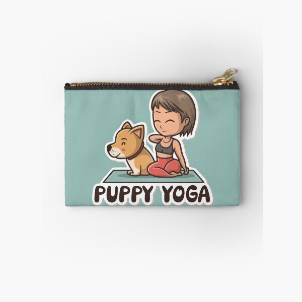 Item preview, Yoga, puppy yoga, dog yoga designed and sold by IgErSTYLE.