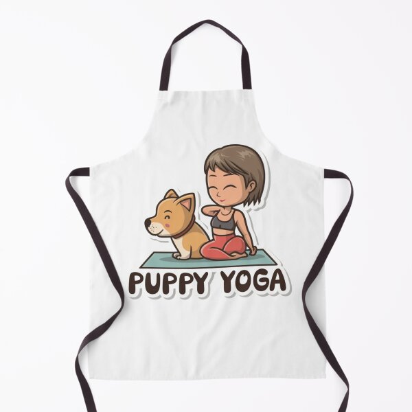 Item preview, Yoga, puppy yoga, dog yoga designed and sold by IgErSTYLE.