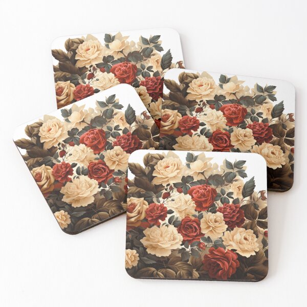 Item preview, Beauty of Tan Roses designed and sold by DesignVistaHub.