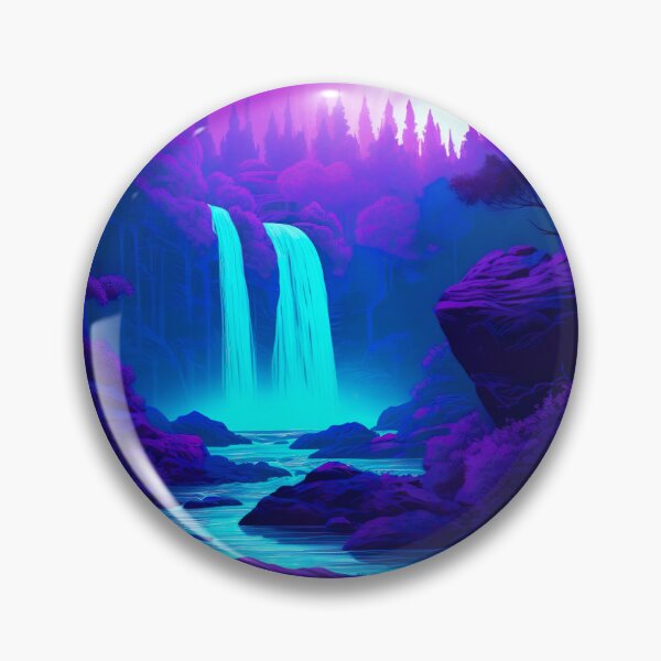 Item preview, Blacklight Style Waterfall designed and sold by Matt's Artificial Nature.