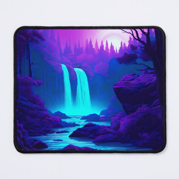 Item preview, Blacklight Style Waterfall designed and sold by Matt's Artificial Nature.