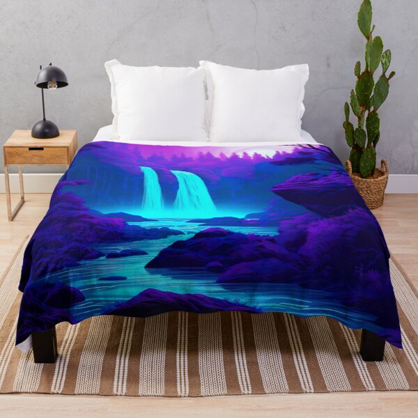 Item preview, Blacklight Style Waterfall designed and sold by Matt's Artificial Nature.